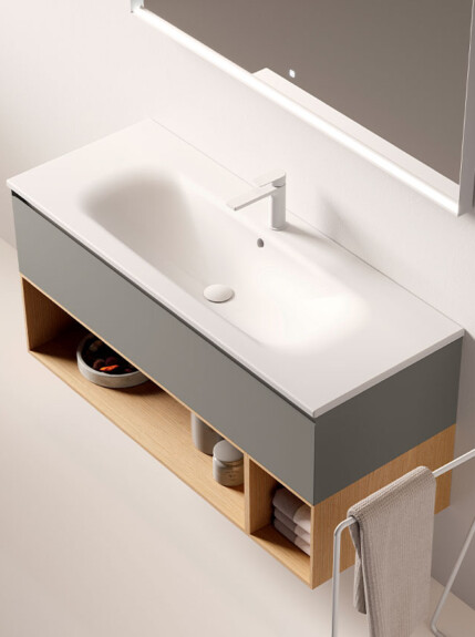Xilo Block badkamermeubel van Berloni Bagno