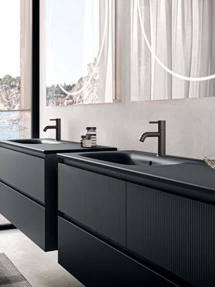 badkamermeubel Xilo Block van Berloni Bagno kleuren en afmetingen