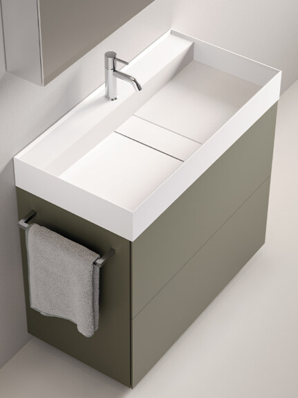 badkamermeubel Piani Block van Berloni Bagno kleuren en afmetingen